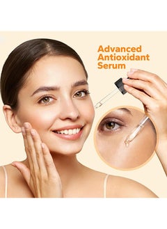CARVENCHY Vitamin C Facial Serum, Anti-Aging Serum with Hyaluronic Acid and Vitamin E, Moisturizing and Brightening Serum for Dark Spots, Fine Lines and Wrinkles, 30ml  - Image 2