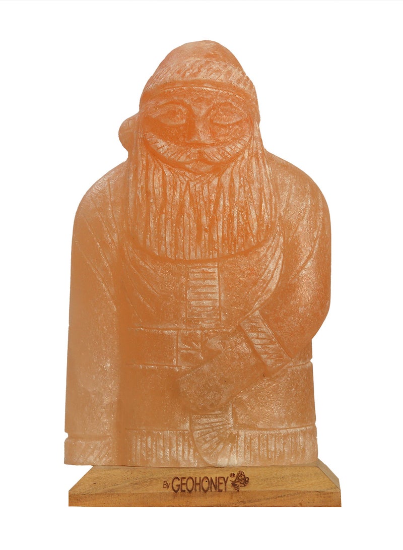 Geohoney - Himalayan Salt Lamp Santa Claus - Image 2
