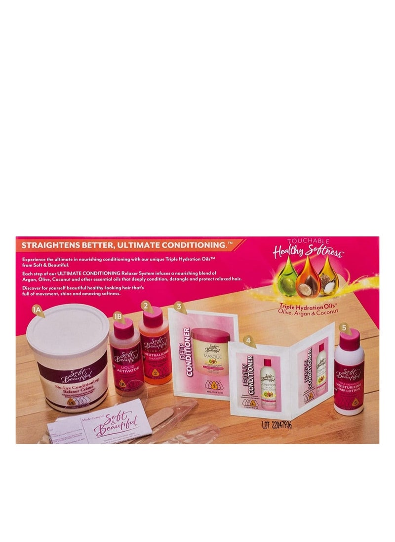 Soft & Beautiful No-Lye Ultimate Conditioning Relaxer Super Pack  - Image 3