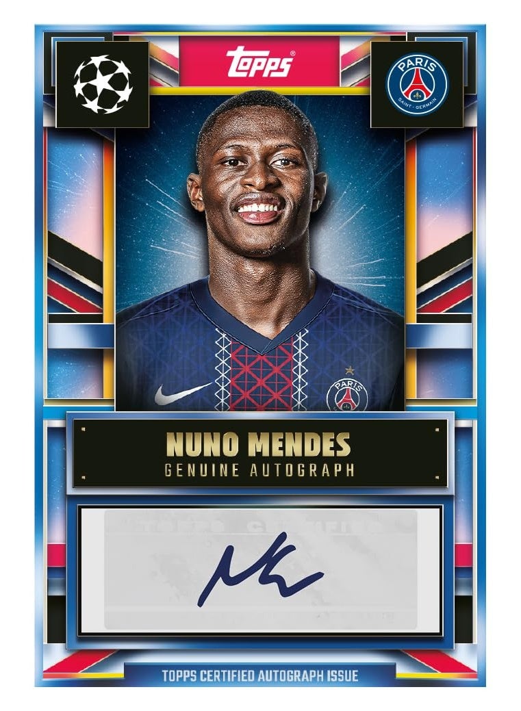 توبس لعبة بطاقات التداول والتحصيل Topps UEFA Champions League Match Attax 2025-26 (الحزمة الضخمة: المصارعون - المقاتلون) - Image 3
