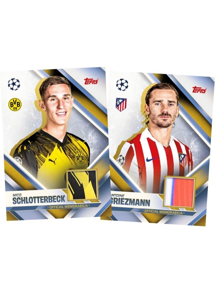 توبس لعبة بطاقات التداول والتحصيل Topps UEFA Champions League Match Attax 2025-26 (الحزمة الضخمة: المصارعون - المقاتلون) - Image 2