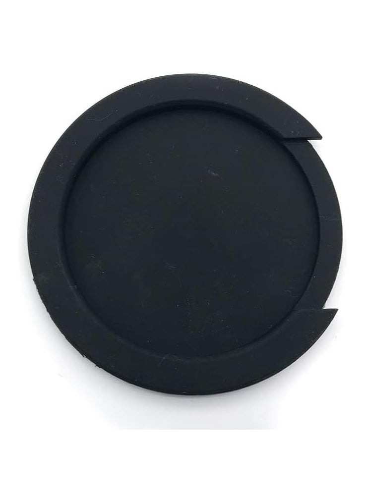 SOLDOUT Guitar Sound Hole Cover Block Silencer Silicone for Classical Guitar Acoustic Folk Guitar Black (10cm)  - Image 4