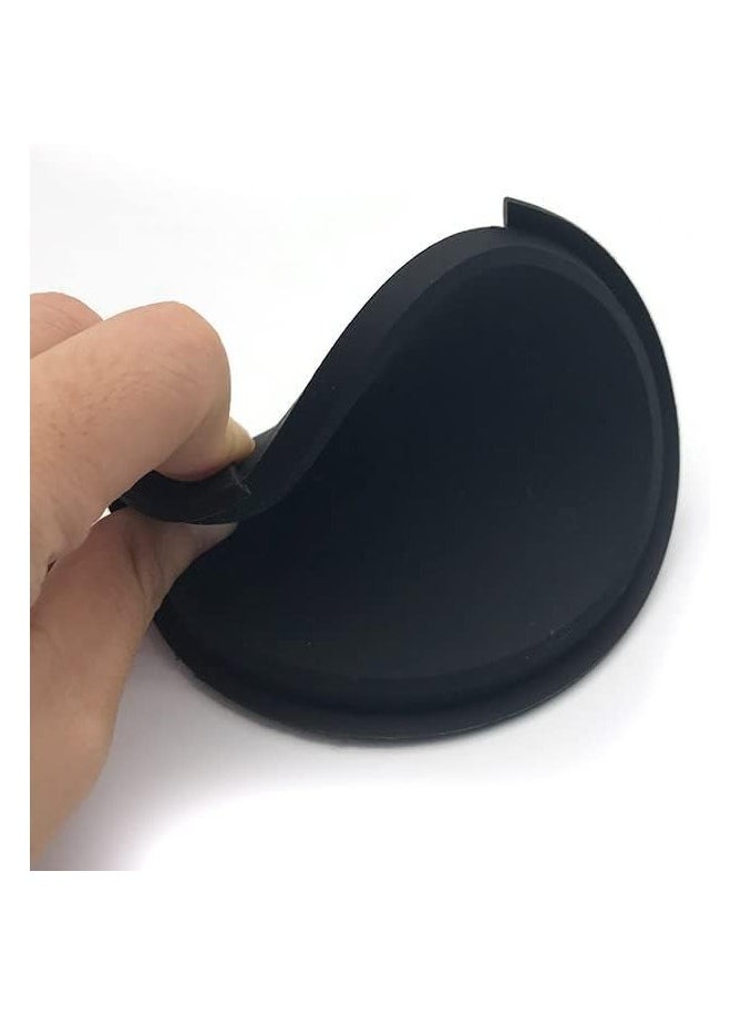 SOLDOUT Guitar Sound Hole Cover Block Silencer Silicone for Classical Guitar Acoustic Folk Guitar Black (10cm)  - Image 5