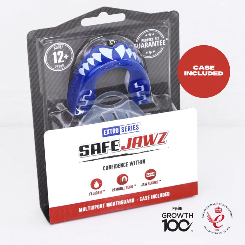 Safejawz Sports Mouthguard  Dual Layer Premium Mouth Guard With Case For Basketball  Lacrosse  Football  Martial Arts  Hockey  Wrestling  Ice Hockey And All Contact Sports - Image 5