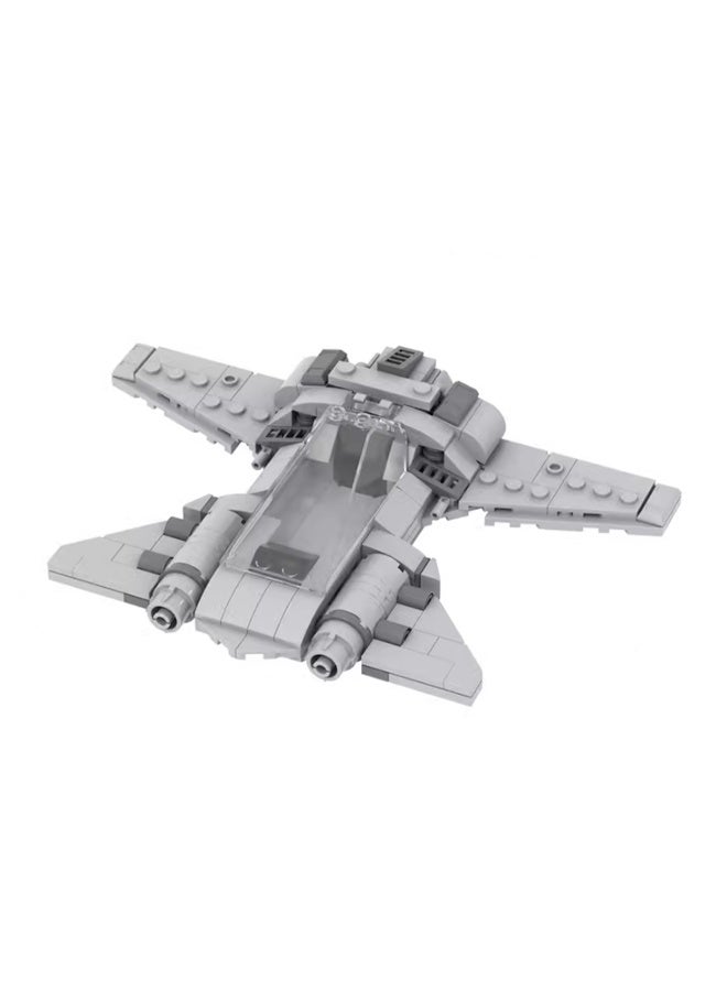 إسكدنيا ألعاب بناء كتل صغيرة للأطفال، نموذج مقاتل قراصنة مصنوع يدويًا، ألعاب تعليمية مبتكرة ومجمعة ذاتيًا - Image 1