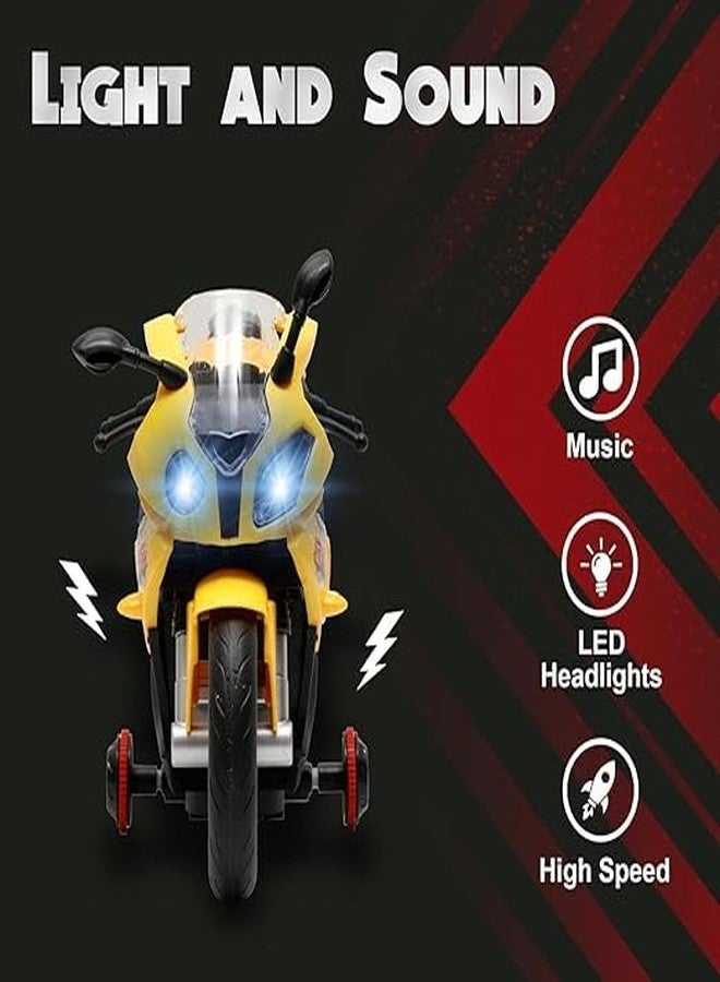 CERT 1:20 Scale Remote Control Rechargeable Motorbike Toys for Boys, 360° Spinning Action Performing Racing Bike Toy with Light & Sound Function for Boys Girls 4-12 Years-Multi Color - Image 4