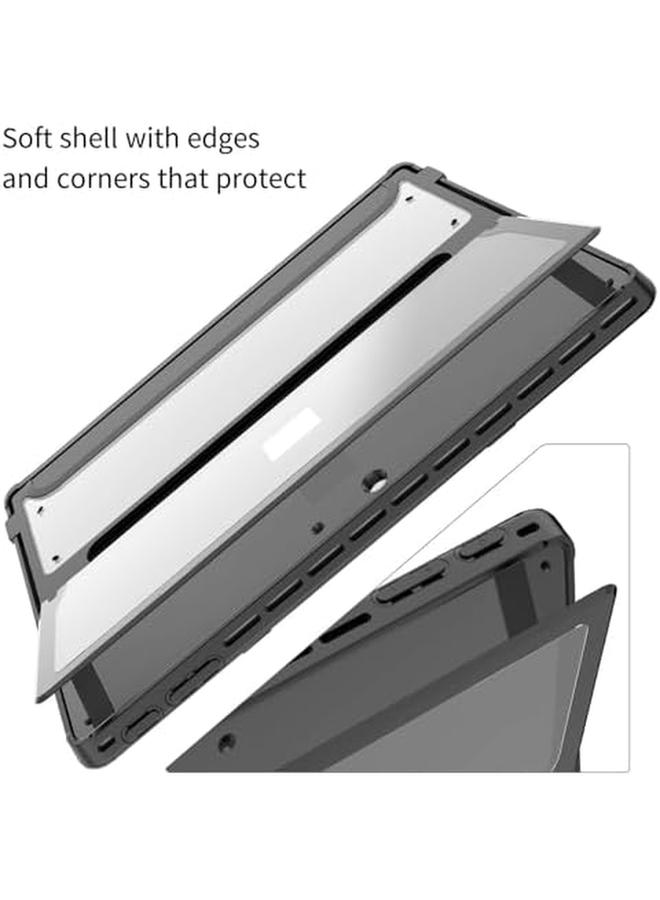 erorex Case For Microsoft Surface Pro 9 Pro 9 5G 13 Inch 2022 All In One Protective Rugged Cover Case With Kickstand Protective Case Compatible With Type Cover Keyboard (Black)  - Image 5