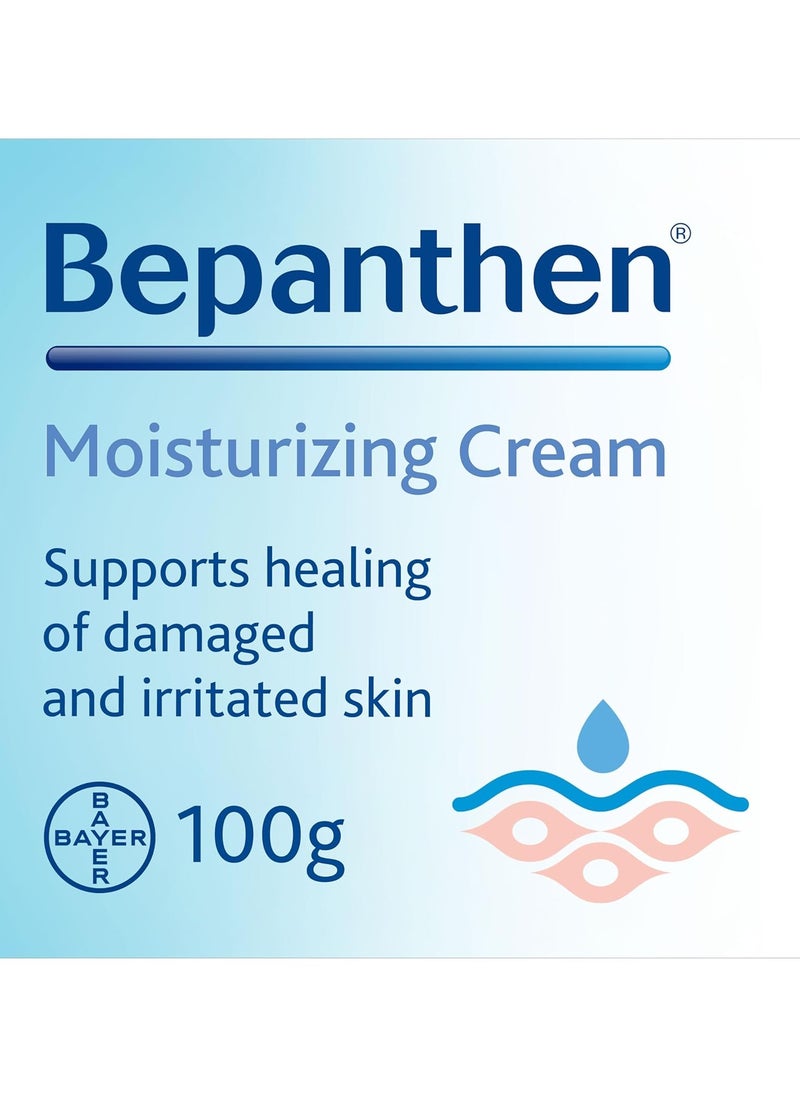 Bepanthen Skin Moisturizing Cream 100G 2PCS + 30G 2PCS  - Image 3