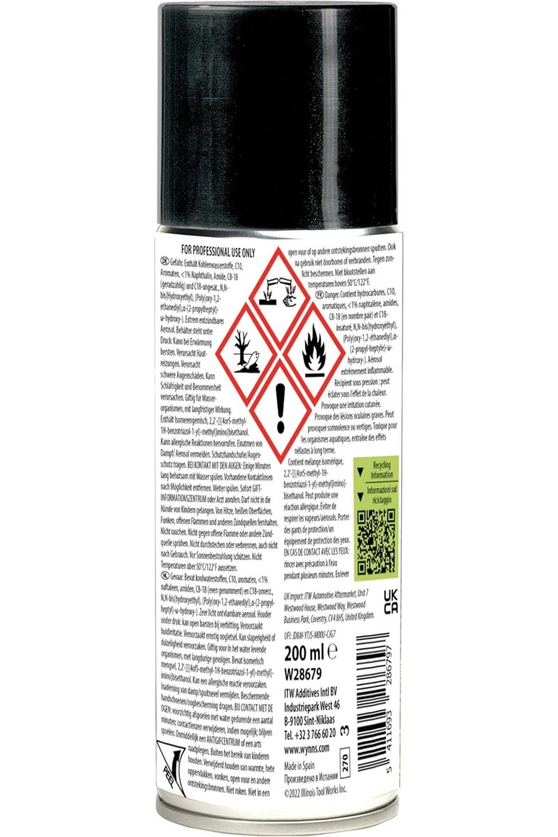 Winn's Turbo Cleaner Spray No. 1831075 for Cleaning Dirty Turbochargers, 200 ml - Image 3