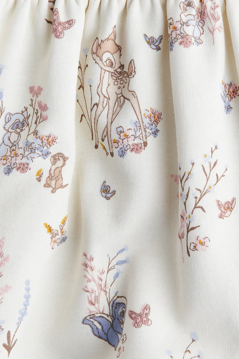 H&M Printed sweatshirt dress