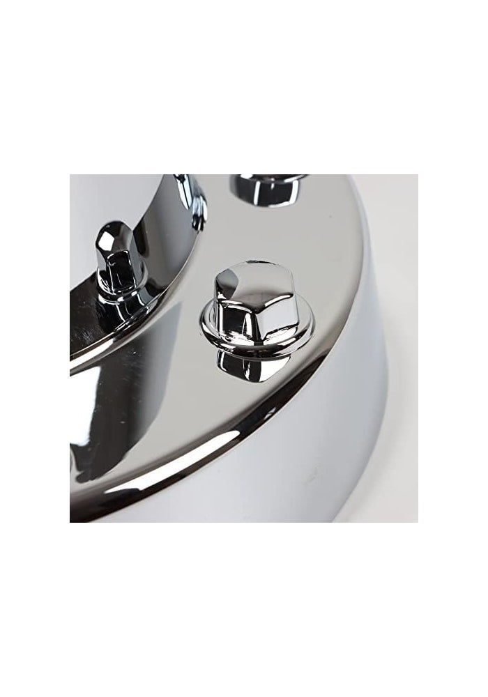 PPCovers Rear Center Cap for 2011-2018 RAM 3500 Dually 1-ton Truck Alcoa Wheel - Image 2