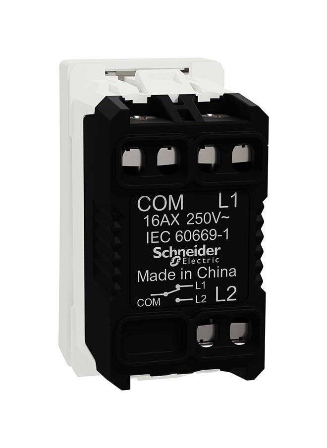 Schneider Electric Miluz-E Switch 2 Way 16Ax 250V 1 Module