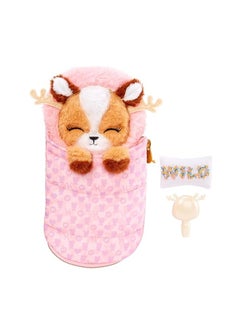 MGA Entertainment Camping Doll Myra Woods Deer Inspired 7.5" Fashion Doll With Brown Hair And PlUSh Deer Sleeping Bag, 2 In 1 Gift | Toy for Kids | AgeGroup :  5+ Years  - Image 5