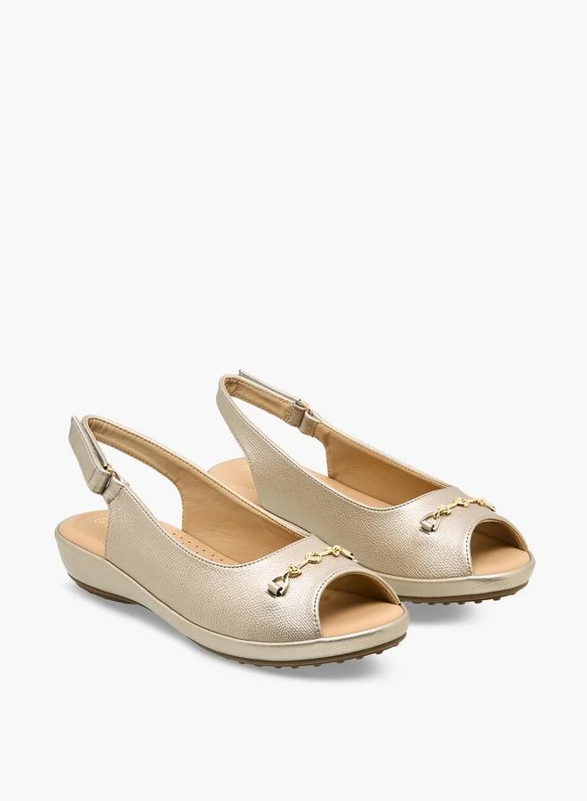 لو كونفورت Women Hook & Loop Sandals