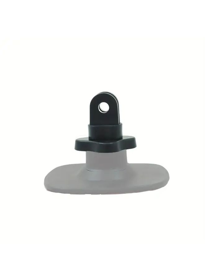 Dual Plug Adapter With Buckle Base For Action Camera Tripod And Selfie Stick - Image 4