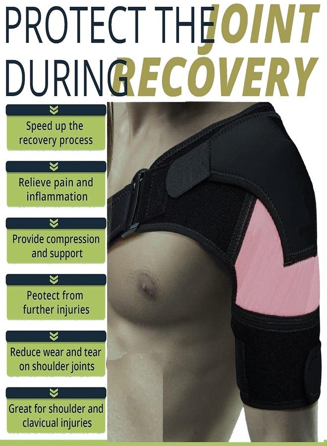 TIMA Neoprene Shoulder Support (Black) - Image 3