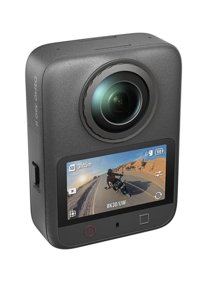 دي جي آي DJI Osmo 360 II Standard Combo, 8K 360° Camera, Native 8K/60fps HDR 360° Imaging, 4-in-1 Powerhouse, 105GB Built-in Storage, 14.5-Stop Dynamic Range UAE Version with Official DJI Warranty - Image 3