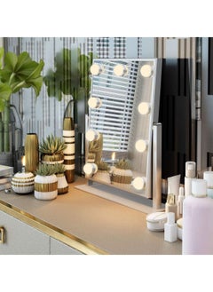 ORiTi Lighted Vanity Mirror - Hollywood Style Makeup Vanity Mirror with Lights and Touch button,3 Color Model, Cosmetic Mirror  - Image 2