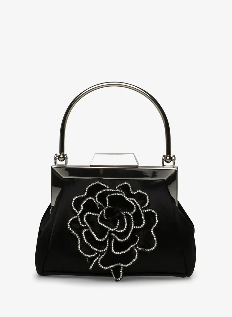 ستيف مادن Steve madden salix black clutch