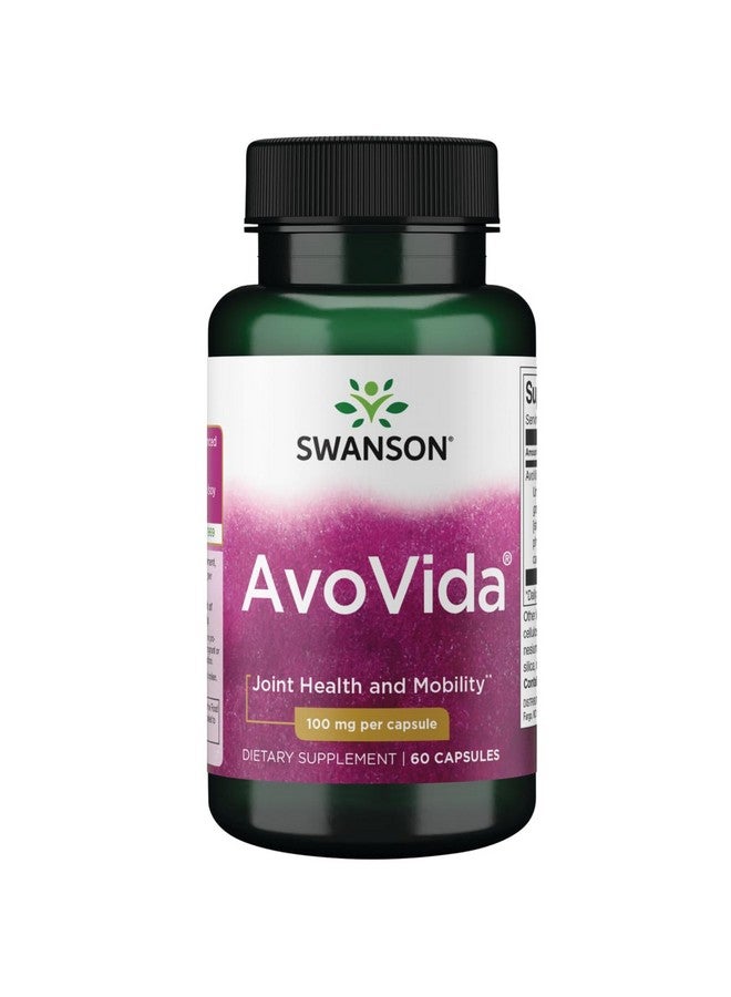 Swanson Avovida 100 Milligrams 60 Capsules - Image 1