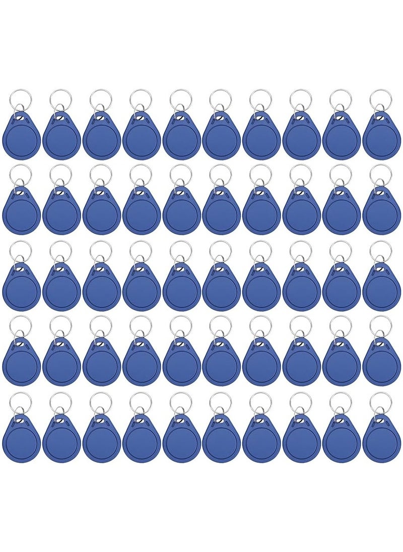 Generic 50pcs Writable Rewrite 125KHz RFID Tag Keyfob Keychain Cards Copier for Access Control  - Image 1