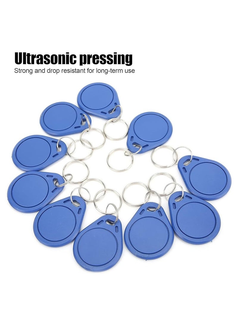 Generic 50pcs Writable Rewrite 125KHz RFID Tag Keyfob Keychain Cards Copier for Access Control  - Image 4