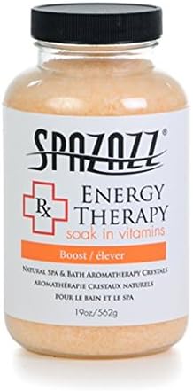 Spazazz RX Spa Bath Aromatherapy Crystals Energy Therapy 562g 19oz