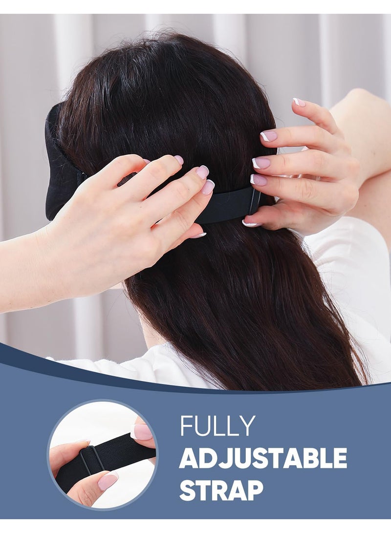 MZOO Sleep Eye Mask For Men/Women, Black - Image 5