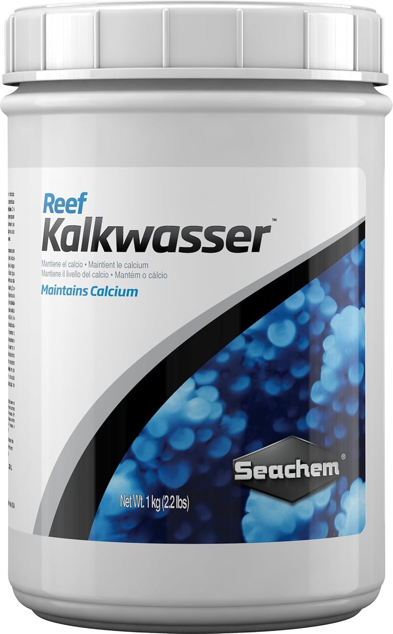 Seachem Reef Kalkwasser - 1 Kilo Calcium Hydroxide for Aquariums - Image 1
