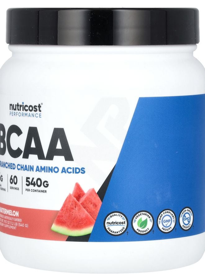 Nutricost Performance BCAA Watermelon 1.2 lb (540 g) - Image 2