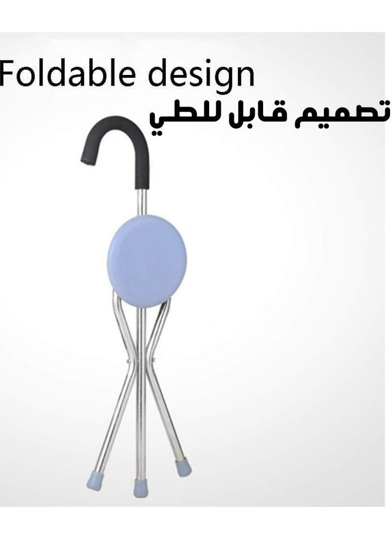بكسل للأثاث كرسي صلاة وعصا قابل للطي لكبار السن من بكسل الأثاث  - Image 3