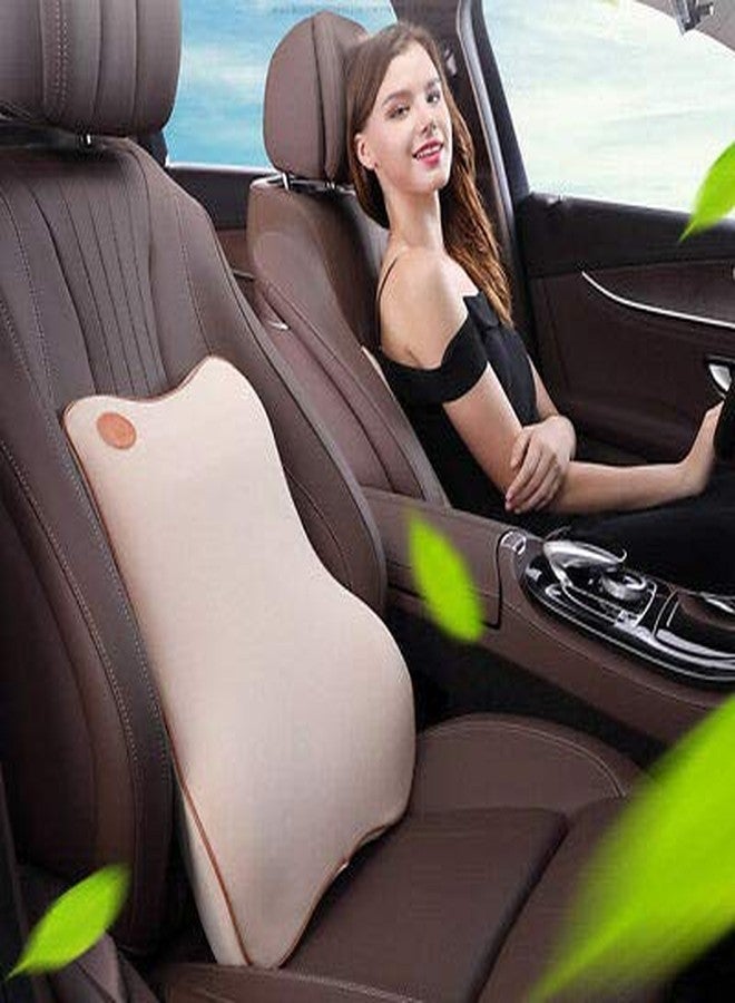 VRT® MF10 Memory Foam Backrest Support Cushion for Office Chair and Car Seat (Mesh Breathable Cover) - Image 1