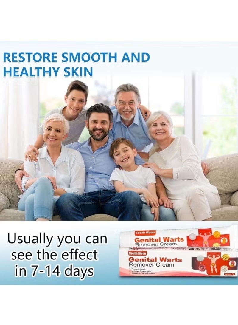 SOUTH MOON Wart Ointment With Salicylic Acid, Fast Acting Wart Remover For Common Warts, Plantar Warts, Corns, And Other Skin Growths, Safe And Effective Ointment (2pcs) - Image 3