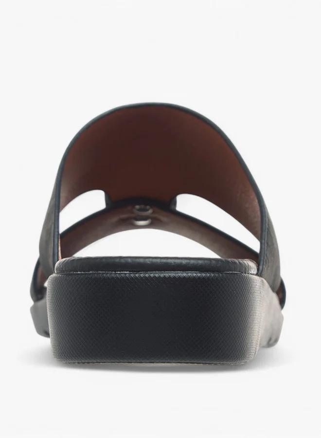 LBL by Shoexpress Metal Accent Slip-On Arabic Sandals