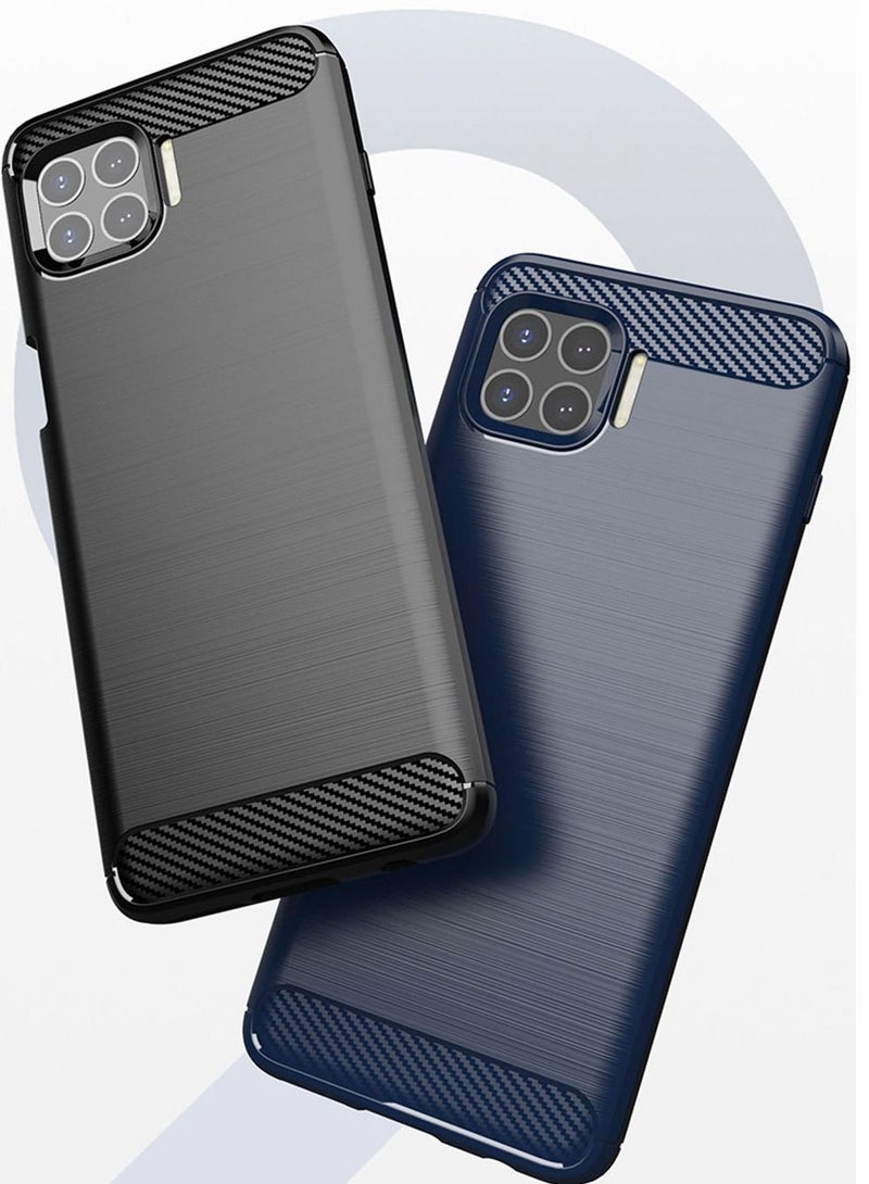 Muyixin Moto G 5G  Plus /Moto One 5G Silicone Full Inclusive Soft Case Blue - Image 3