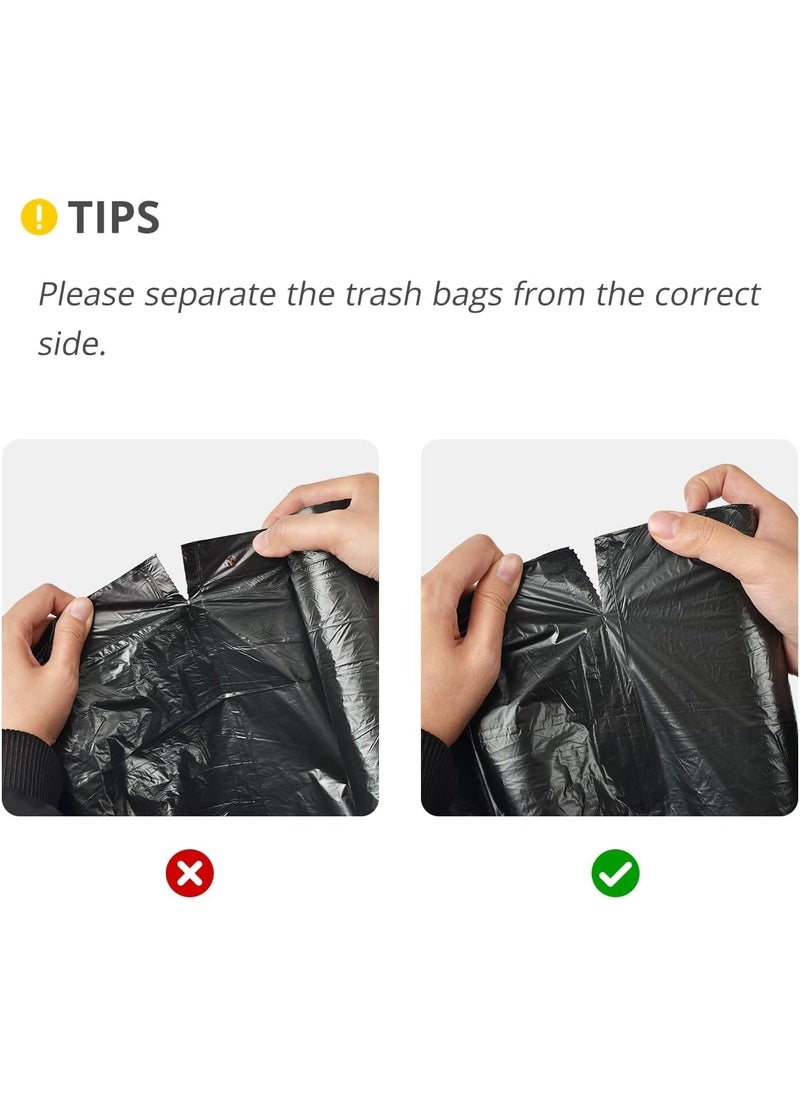 Generic Premium Biodegradable Kitchen Trash Bags Garbage Plastic Blackout Bags Size 24 X 32 Inches Large 45 Bags Dustbin BagTrash BagRollsExtra largeBlack Color Pack Of 3 Roll  - Image 3
