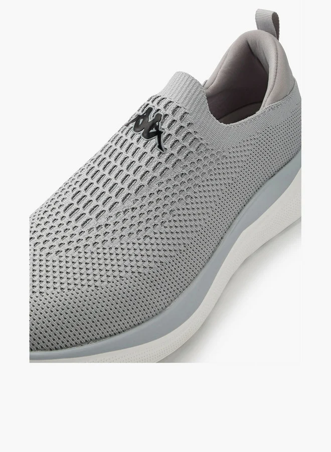 Kappa Men's Textured Slip-On Sports Shoes