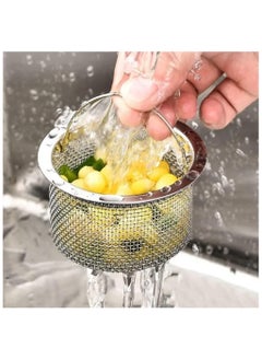 Kitchen Sink Strainer with Handle Stainless Steel, Mesh Sink Drain Strainer with 7.5cm Diameter (2 Pack) - pzsku/ZC2EB436F21AB8352C541Z/45/_/1705393098/887907dd-42e1-4ab7-b584-1d16bf95d1f1