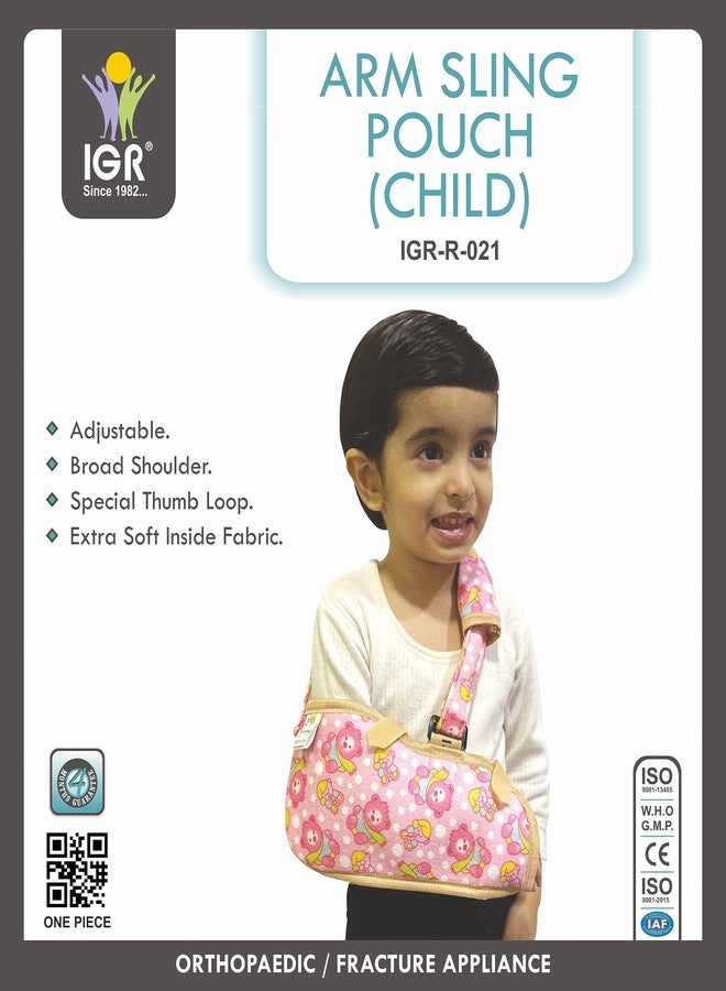 IGR حقيبة حمالة ذراع للأطفال من IGR | دعامة ذراع لعلاج الكسور للأولاد والبنات (حتى 36 شهرًا) - Image 2
