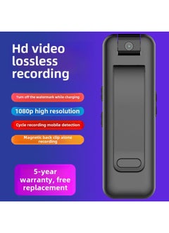 Generic Professional Video Recorder 1080P Camera Video Artifact Back Clip Recording Law Enforcement Recorder Anti-shake Riding Equipment-Body Color:D7 Back Clip 180 Degree Rotating 64g-official Standard  - Image 5