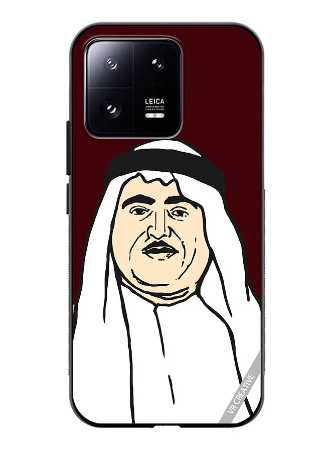 VR CREATIVE Protective Case Cover For Xiaomi 13 Sheikh Khalid Bin Mohammed Al Qasimi Design Multicolour - Image 1