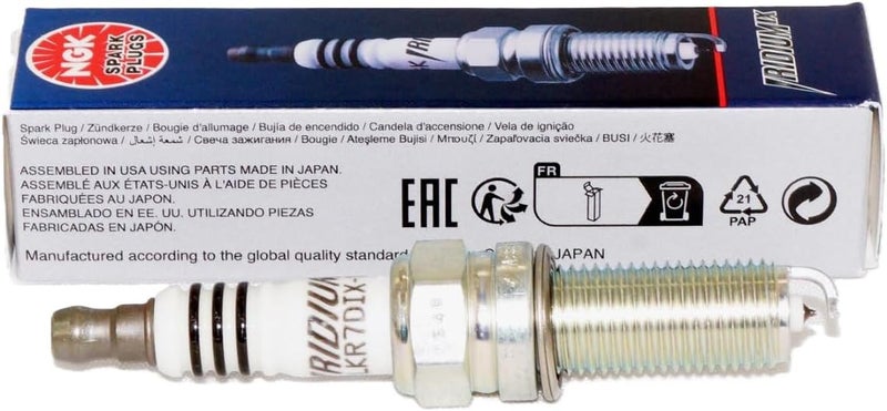 NGK LKR7DIX-11S Iridium IX Spark Plug, 4 Pack - Image 2