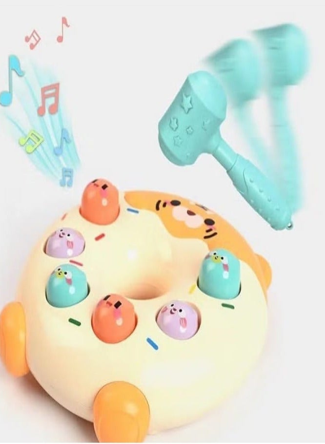 لعبة دونات بيت مول الموسيقية بمطرقة