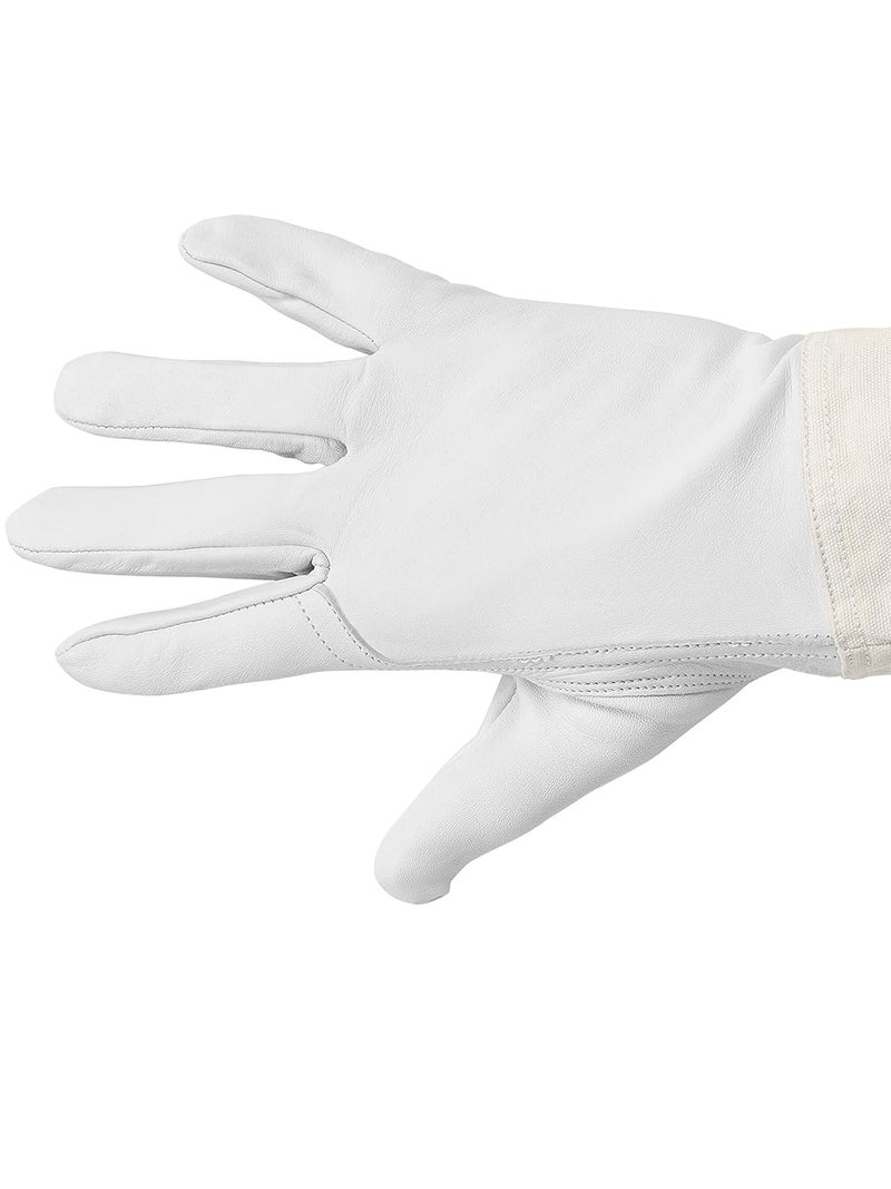 Humble Bee 110 Goatskin Beekeeping Gloves with Extended Sleeves, 2X-Large (Pack of 1), Meadow Gray - Image 2