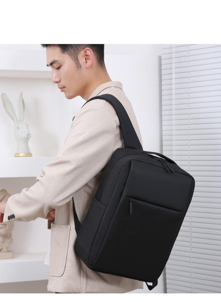 Golden Travel Laptop Backpack Business Anti Theft Slim Durable Laptop Bag with USB Charging Port Water Resistant College School Computer Backpack Gifts for Men & Women Fits 15.6 Inch Notebook Black - Image 5