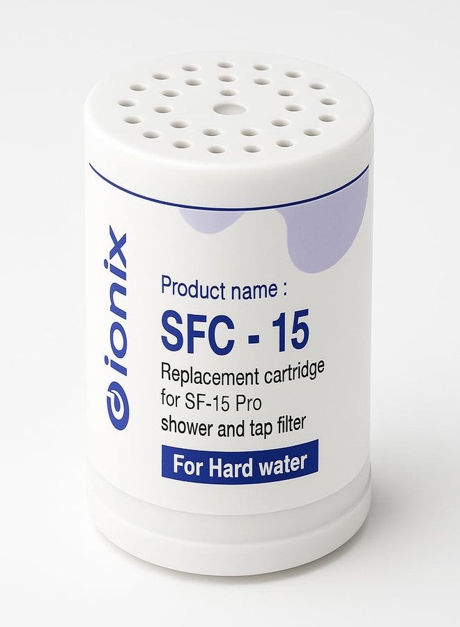 IONIX Replacement Water Softener Cartridge Ionix Shower Filter For Bathroom For Hard Problems | Hard Water Softener Cartiridge For Softner For Better Skin & Hair - Image 1