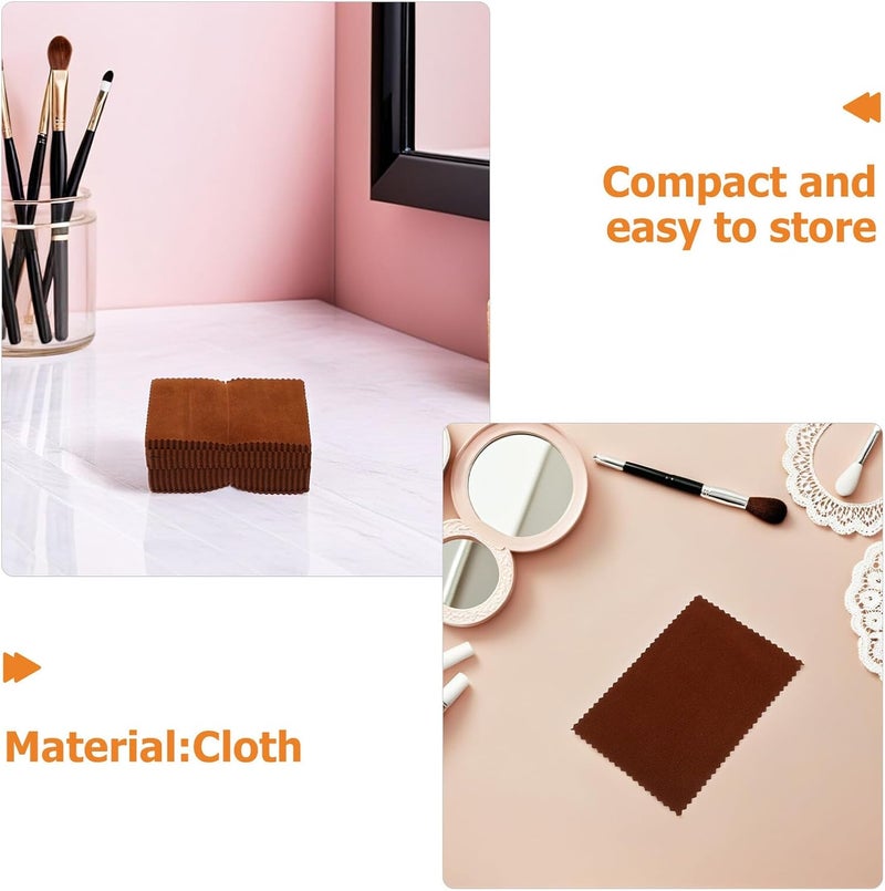 Multipurpose Scissor Cleaning Cloths 100pcs Reusable Wipes for Jewellery Polishing and Kitchen Use Microfiber Rags for Barbers and Pet Grooming Household Cleaning - Image 3