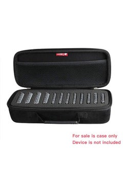 Hermitshell Hair Clipper Guard Blade Case Holder Hard Travel Carrying Storage Holds 12 Blades  - Image 3