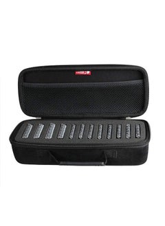Hermitshell Hair Clipper Guard Blade Case Holder Hard Travel Carrying Storage Holds 12 Blades  - Image 2