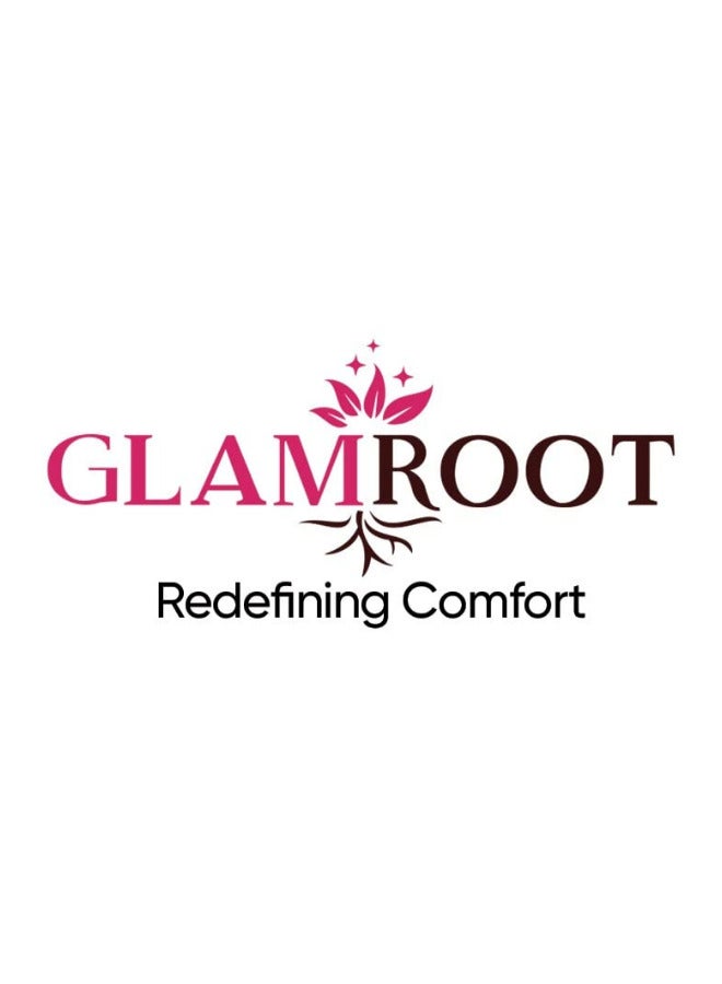 Glamroot Women's Reusable Adhesive Stick-on Silicone Peel and Stick Bra Pad Petals Nipple Cover - Image 2